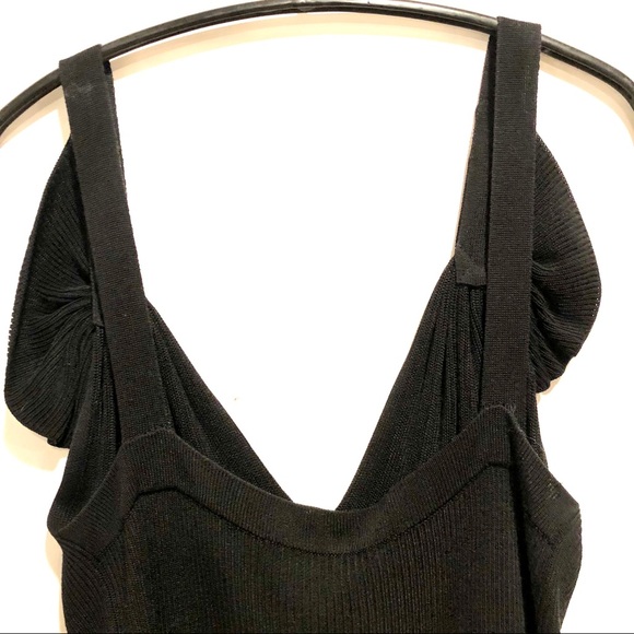 French connection black sexy dress size 6 - Picture 4 of 8